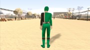 Power Rangers RPM Green для GTA San Andreas миниатюра 5