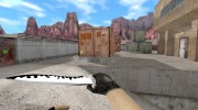 Zebra Knife для Counter Strike 1.6 миниатюра 4