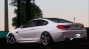 BMW M6 2013 для GTA San Andreas миниатюра 3