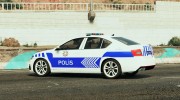 Škoda Octavia 2016 Yeni Türk Polis Arabası para GTA 5 miniatura 2