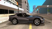 Dodge Viper GTS Coupe for GTA San Andreas miniature 5