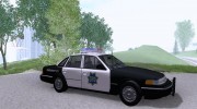 1994 Ford Crown Victoria SFPD для GTA San Andreas миниатюра 4