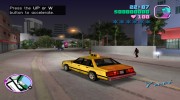 Taxi для GTA Vice City миниатюра 5