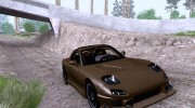Mazda RX-7 C-West для GTA San Andreas миниатюра 5