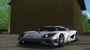 Koenigsegg CCX для GTA San Andreas миниатюра 3