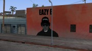 Eazy-E graffiti для GTA San Andreas миниатюра 4