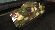 Шкурка anime для E-75 para World Of Tanks miniatura 1