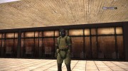 MGSV Ground Zero MSF Soldier для GTA San Andreas миниатюра 1