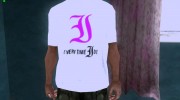 Everytime I Die T-Shirt for GTA San Andreas miniature 3