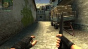 Clean Black Knife para Counter-Strike Source miniatura 1
