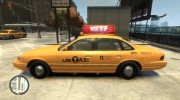 1995 Ford Crown Victoria LC Taxi for GTA 4 miniature 3
