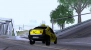 Dacia Logan 2008 LS Taxi для GTA San Andreas миниатюра 3