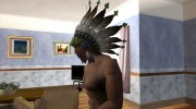 Роуч - головной убор индейца for GTA San Andreas miniature 6