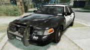 Ford Crown Victoria LCPD Police для GTA 4 миниатюра 1