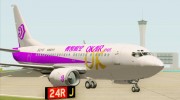 Boeing 737-500 Okay Airways (OK Air) para GTA San Andreas miniatura 7