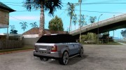 Land Rover Range Rover Sport для GTA San Andreas миниатюра 4