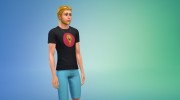 Мужской кулон № 05 для Sims 4 миниатюра 3