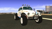 Volkswagen Beetle Herbie para GTA San Andreas miniatura 1