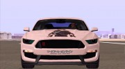 Ford Mustang Shelby GT350R 2016 Kirito Itasha para GTA San Andreas miniatura 3