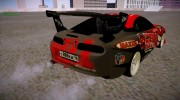Toyota Supra HELL DT для GTA San Andreas миниатюра 2