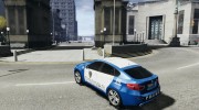 BMW X6M Police for GTA 4 miniature 3