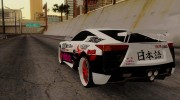 Lexus LFA 2010 Itasha для GTA San Andreas миниатюра 2