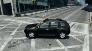 Dacia Duster SUV 4x4 2010 для GTA 4 миниатюра 2