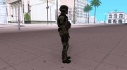 Seals soldier from BO2 для GTA San Andreas миниатюра 4