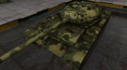 Скин для Т-54 с камуфляжем for World Of Tanks miniature 1