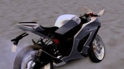 Kawasaki Ninja ZX-10R для GTA San Andreas миниатюра 5