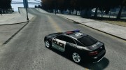 Audi S5 Police for GTA 4 miniature 3