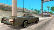 SA Cadillac Eldorado for GTA San Andreas miniature 4