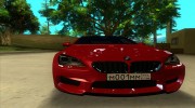 BMW M6 F13 Coupe для GTA San Andreas миниатюра 2