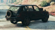 Range Rover Sport Military для GTA 5 миниатюра 3