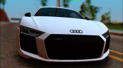 2017 Audi R8 V10 Vorsteiner para GTA San Andreas miniatura 2
