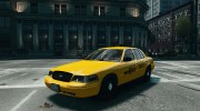 Ford Crown Victoria Taxi для GTA 4 миниатюра 1