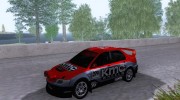 Mitsubishi Evo IX Rally Cross для GTA San Andreas миниатюра 8