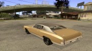 Chevy Monte Carlo [The Fast and the Furious 3-Tokyo Drift] для GTA San Andreas миниатюра 3