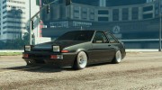 Toyota AE86 Coupe Tunable 0.1 для GTA 5 миниатюра 1