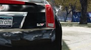 Cadillac CTS-V Coupe 2011 для GTA 4 миниатюра 13