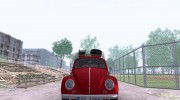 VW Beetle 1966 для GTA San Andreas миниатюра 6