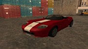 Dodge Viper для GTA San Andreas миниатюра 1