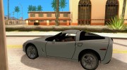 Chevrolet Corvette (C6) для GTA San Andreas миниатюра 2