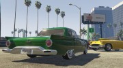 1957 Ford Thunderbird для GTA 5 миниатюра 5