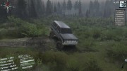 Chevy K5 Blazer 1975 для Spintires 2014 миниатюра 12