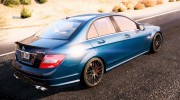 Mercedes-Benz C63 AMG v2 para GTA 5 miniatura 3