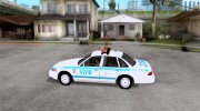 Ford Crown Victoria 1992 NYPD для GTA San Andreas миниатюра 2