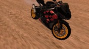 Kawasaki Ninja Zx Akatsuki Bike для GTA San Andreas миниатюра 5