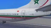 Boeing 737-8B6 Royal Air Maroc (RAM) для GTA 3 миниатюра 8