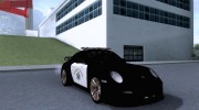 Porsche 911 GT2 RS (997) Police для GTA San Andreas миниатюра 4